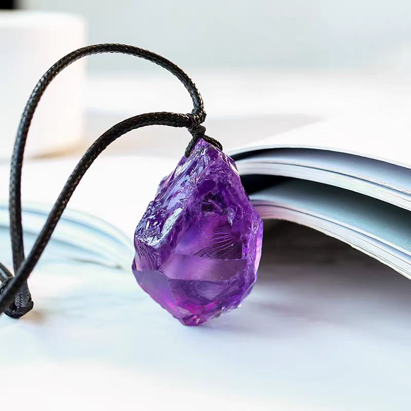 Brazilian imperial amethyst pendant