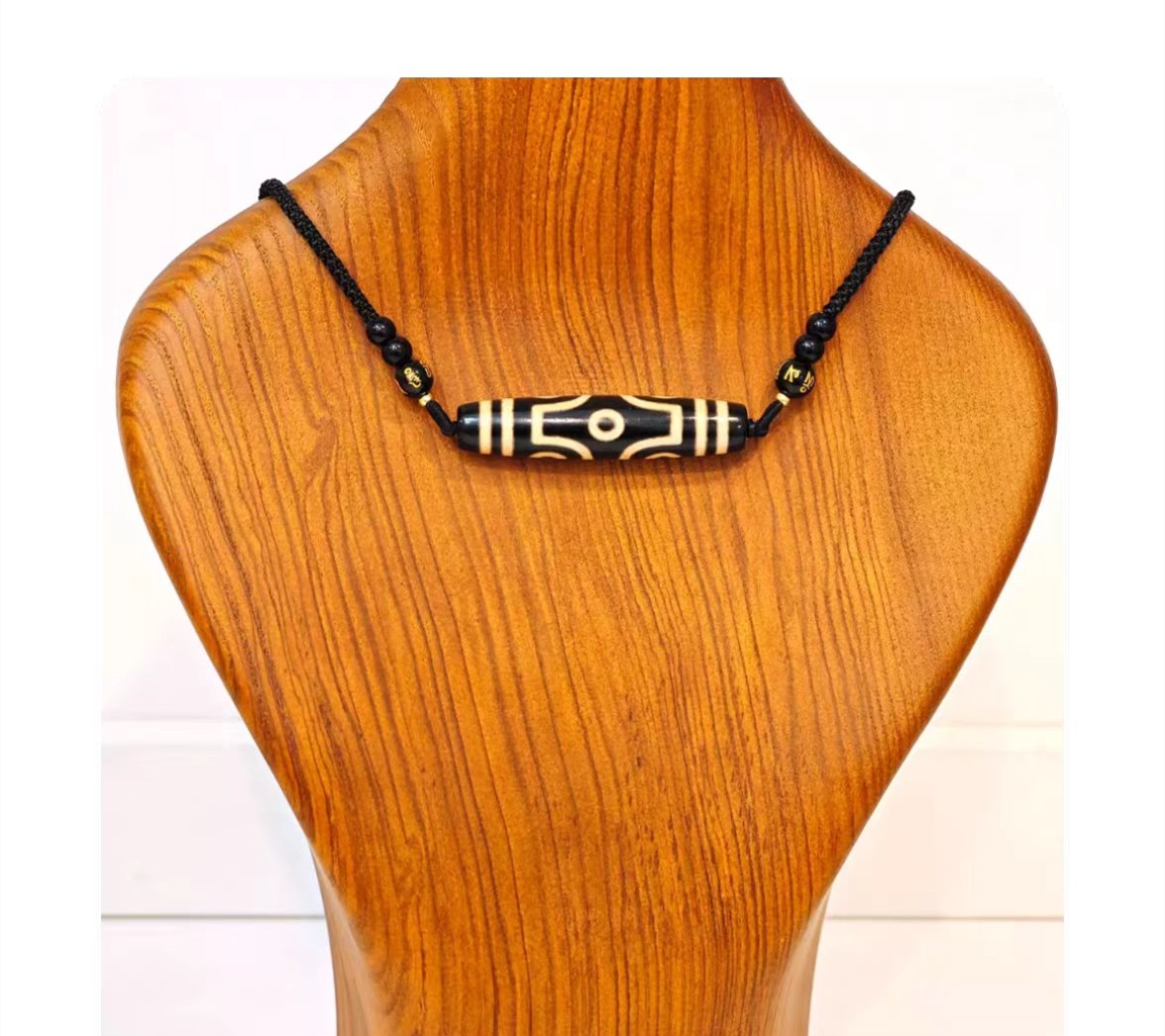 Potala Palace Dzi Pendant TZ-03